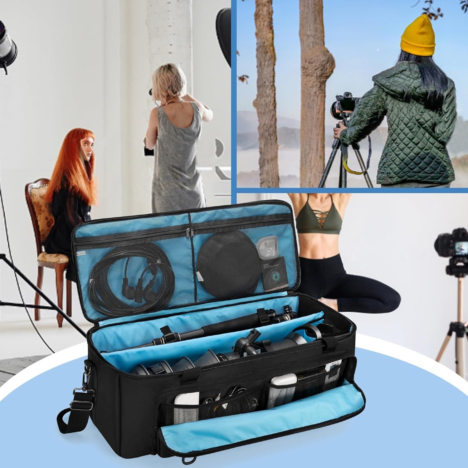 Factory Heavy Duty Tripod Equipment Travel Case