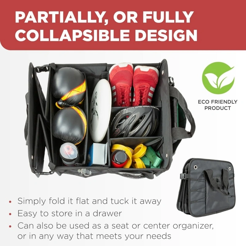 Foldable SUV Storage Box with Non Slip Bottom