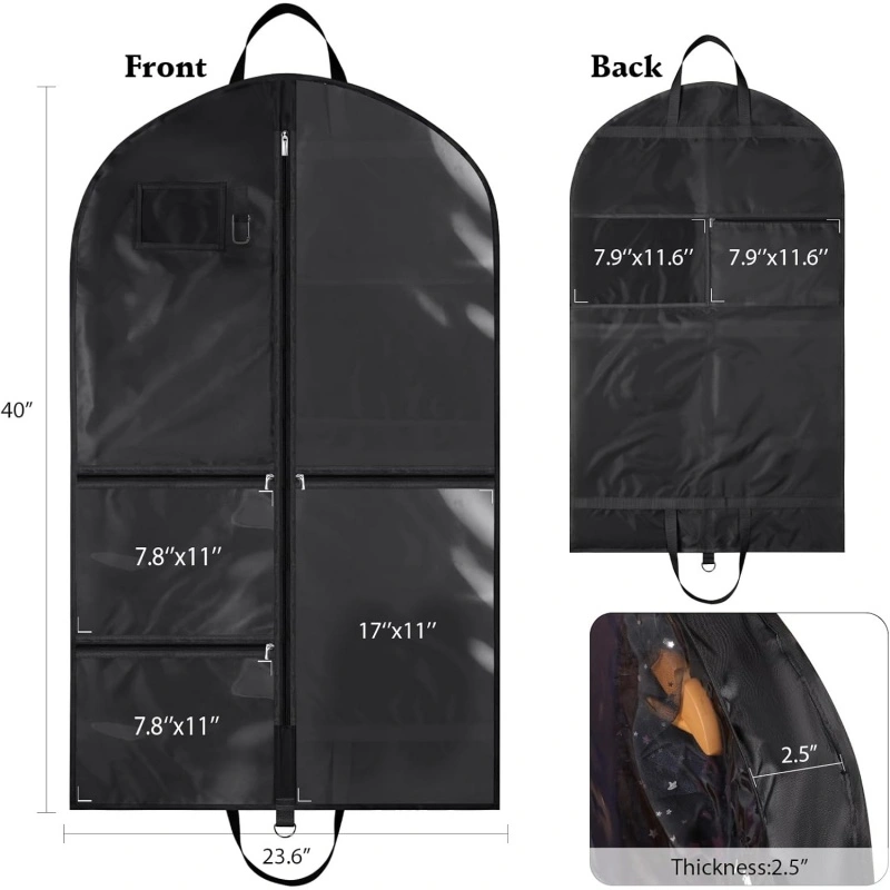 ODM Clear Window Costume Bag for Sports Gear (1)