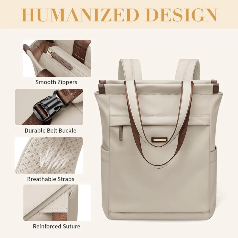 ODM Multi Pocket Convertible Backpack That Converts to Tote (1)