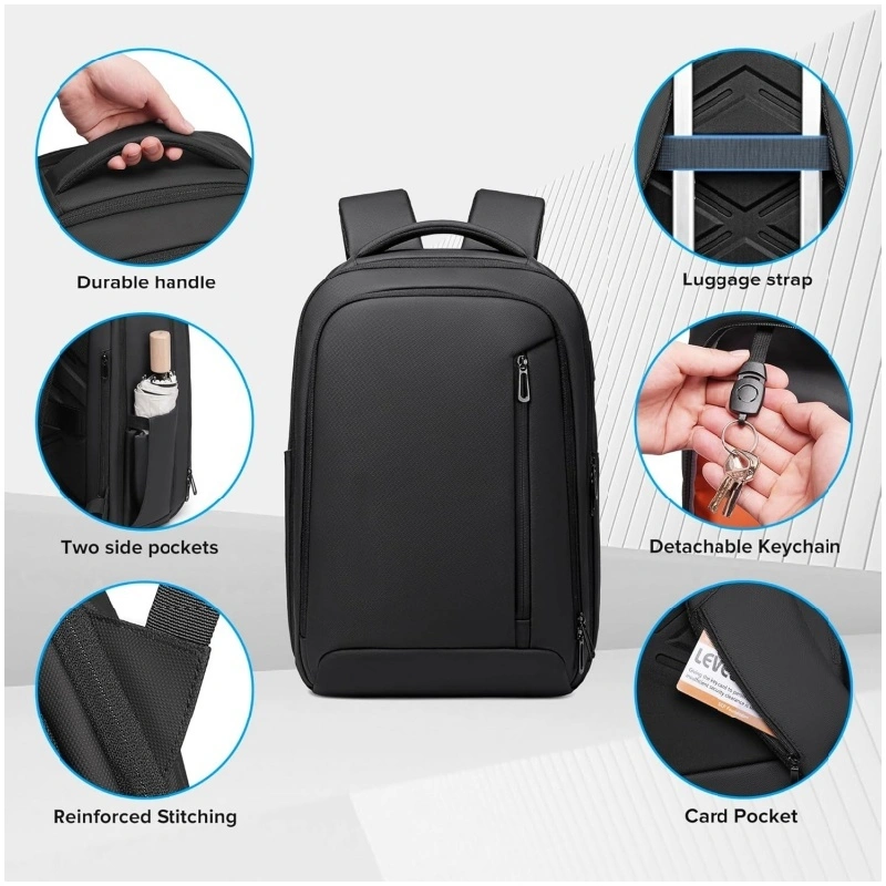 OEM Water Resistant Laptop Backpack for Travel Work (1)