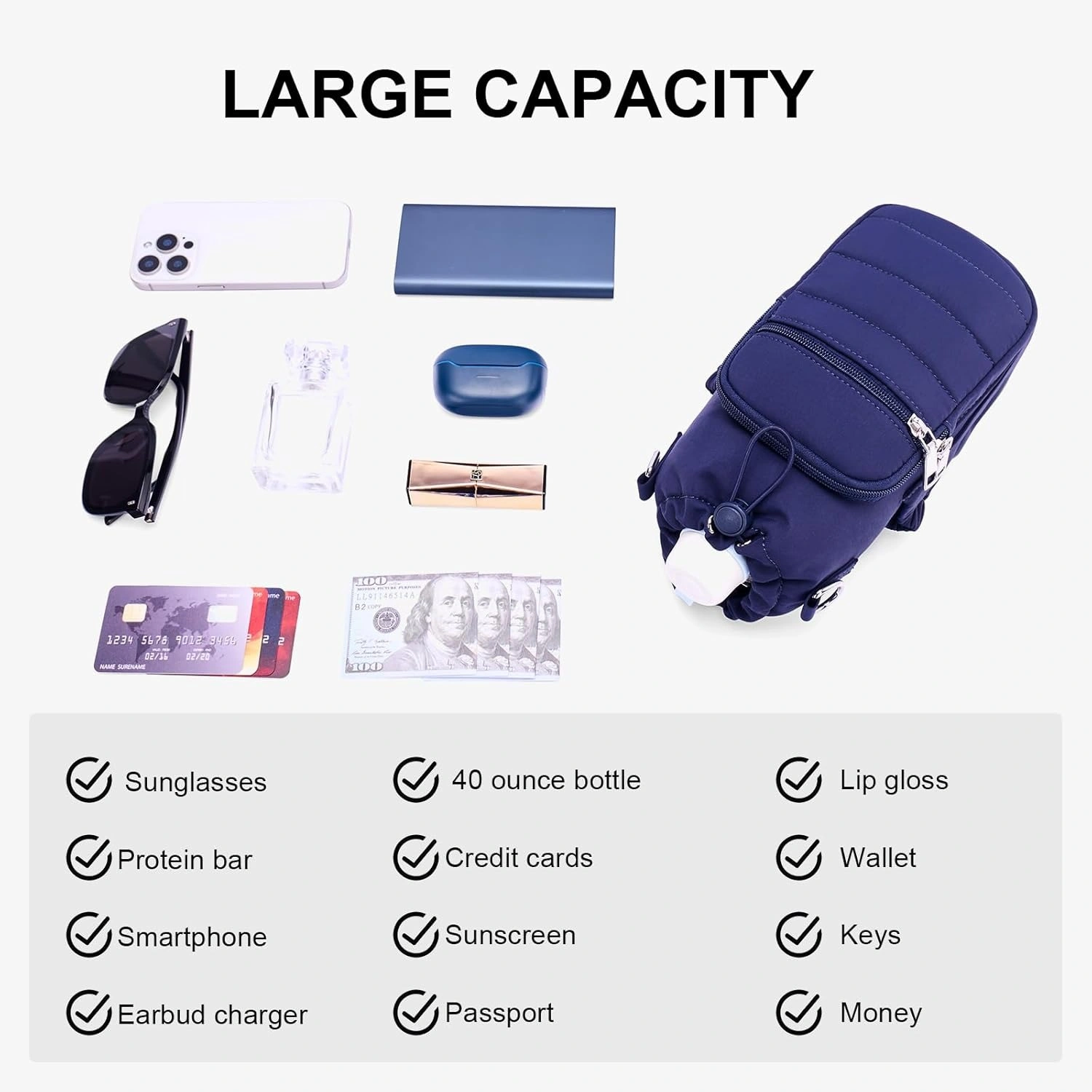 OEM Waterproof Bag for 40oz Bottle and Phone (1)