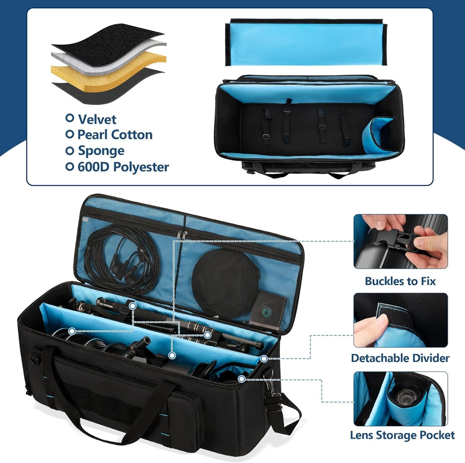 Wholesale Outdoor Tripod Gear Carry Case Bag