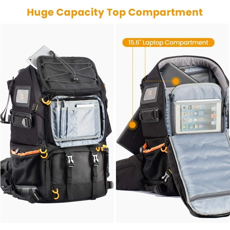 Factory Direct Camera Backpack Tripod Holder Laptop (1)