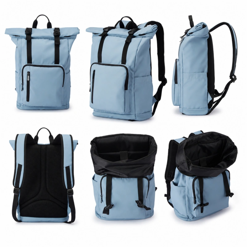 Factory Direct Urban Commute Backpack Water Resistant Design (1)