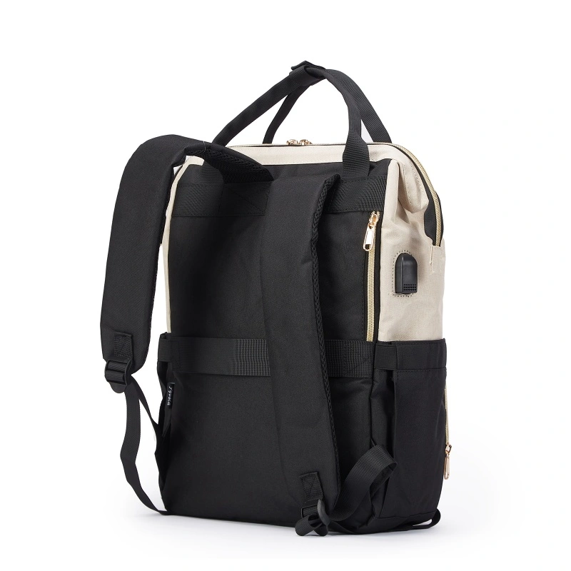 Factory direct stylish backpack with breathable mesh straps (1)