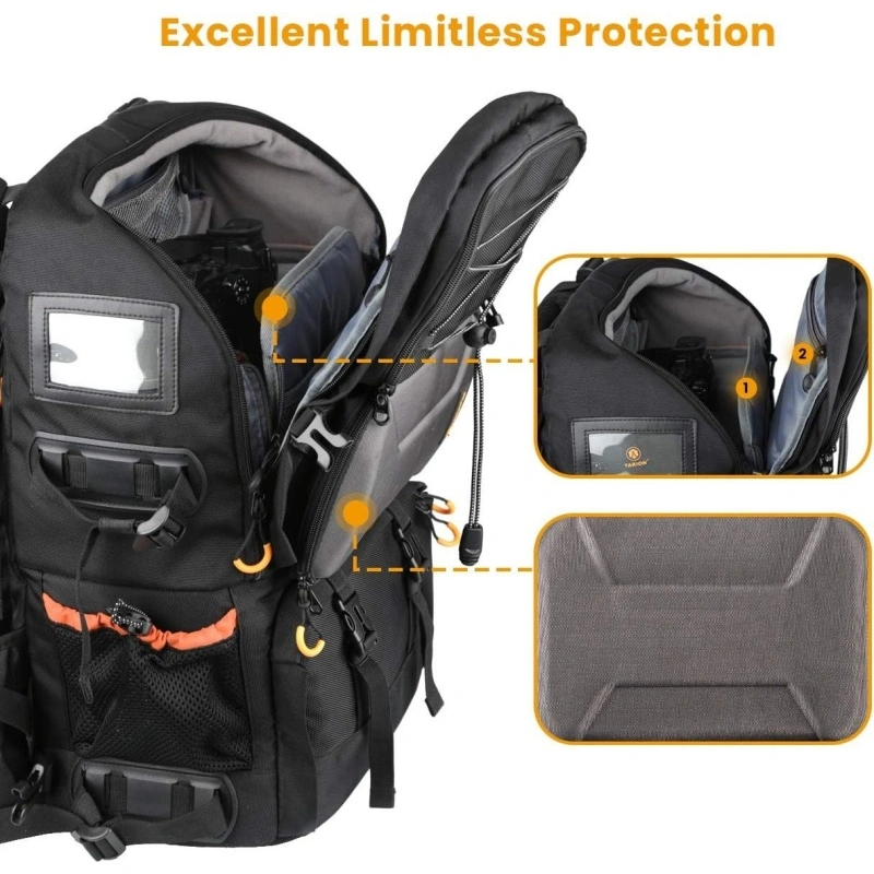Made‑to‑Order Large Camera Bag with Detachable Small Pouch (1)
