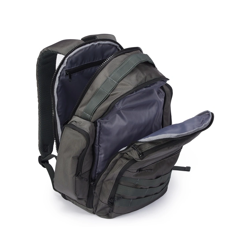 OEM rugged daily commuter backpack with breathable mesh. (1)