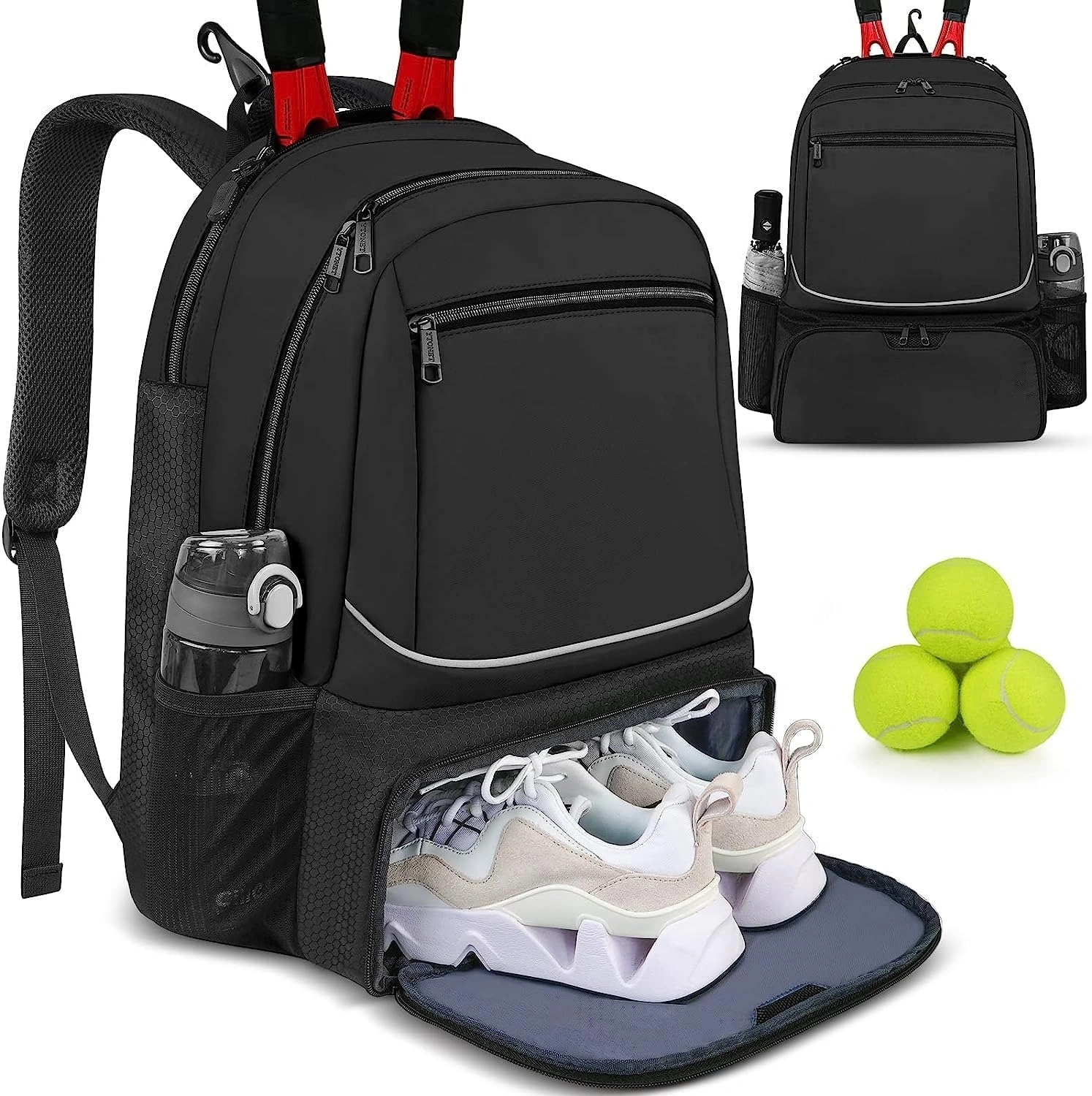 Insulated Pickleball Gear Backpack Waterproof